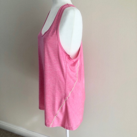 RBX Women's Heathered Racerback Athletic Tank - Picture 3 of 6